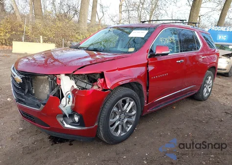 2018 Chevrolet Traverse Premier from USA, damaged, VIN 1GNEVJKW5JJ241229